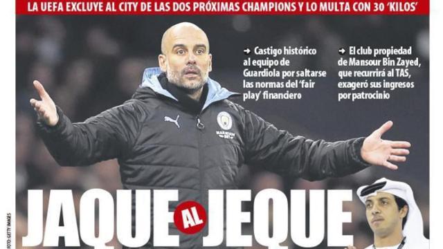 La portada del diario Mundo Deportivo (15/02/2020)
