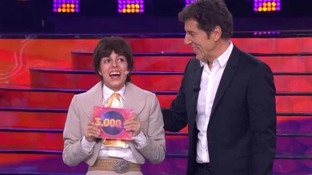 Nerea Rodríguez, ganadora de la sexta gala de 'TCMS' (Antena 3)