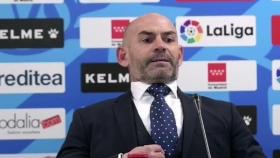 Paco Jémez, durante una rueda de prensa