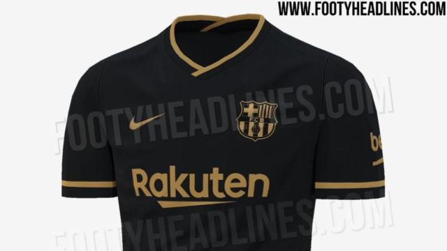 Nueva equipación del FC Barcelona según Footy headlines