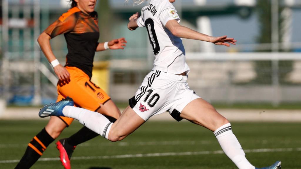 Sofia Jakobsson, en el CD Tacón - Valencia