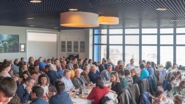 El Colegio de Ingenieros de A Coruña celebra su tradicional laconada