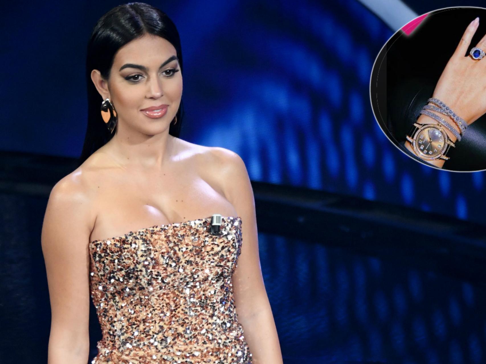 Anillo de compromiso de georgina rodriguez top