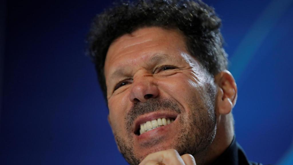 Simeone, en rueda de prensa