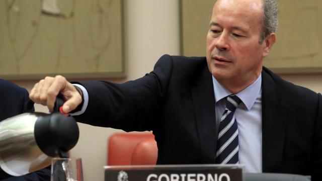 El ministro Campo, este lunes en la Comisión de Justicia.