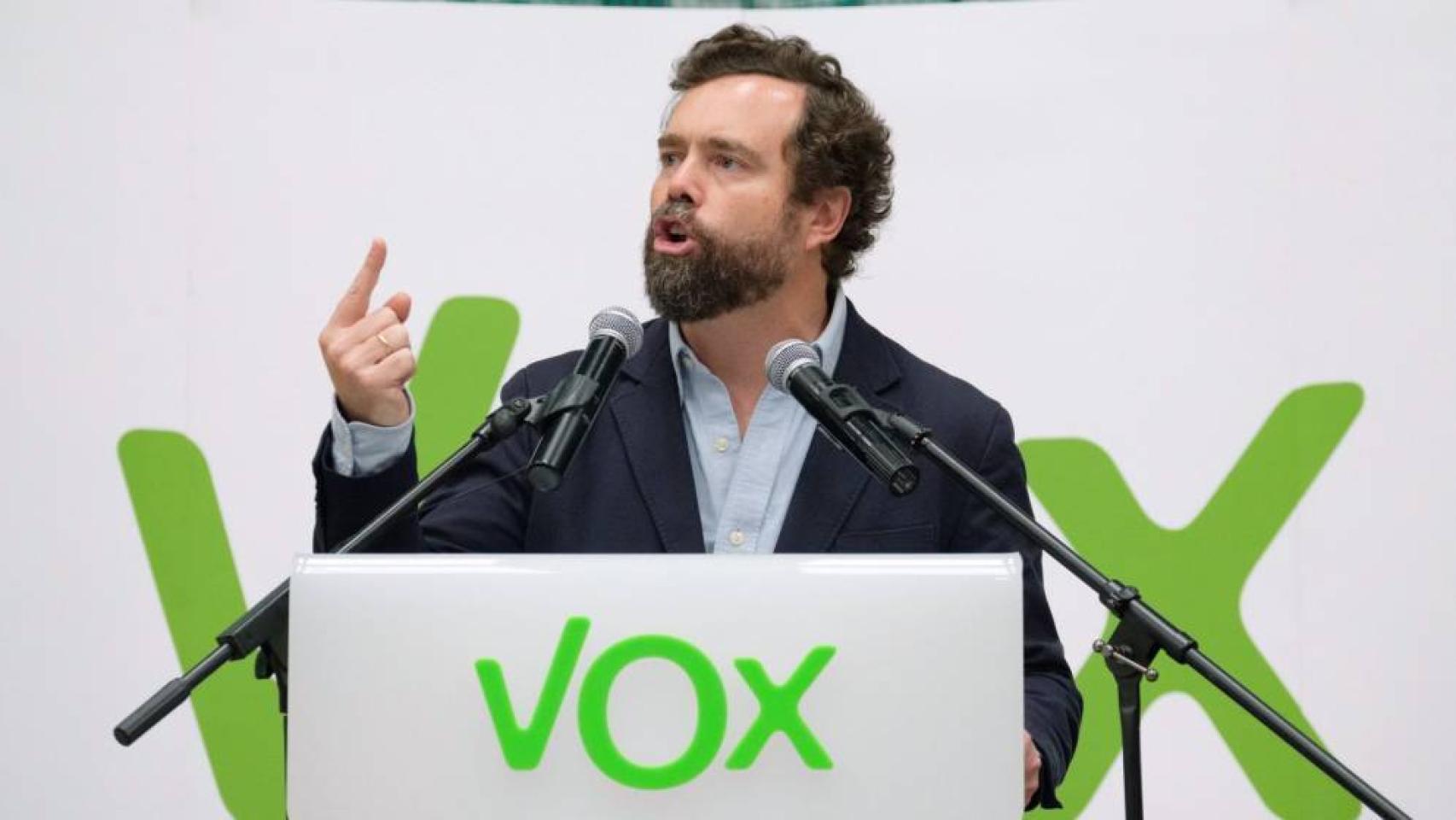 El portavoz de Vox en el Congreso, Iván Espinosa de los Monteros.