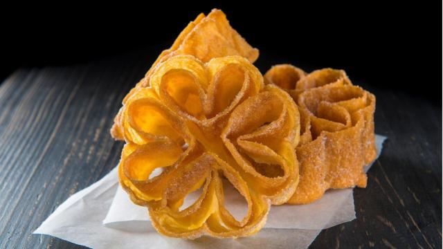 Flores de Carnaval, receta de postre tradicional