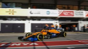 Carlos Sainz, en los tests de Barcelona