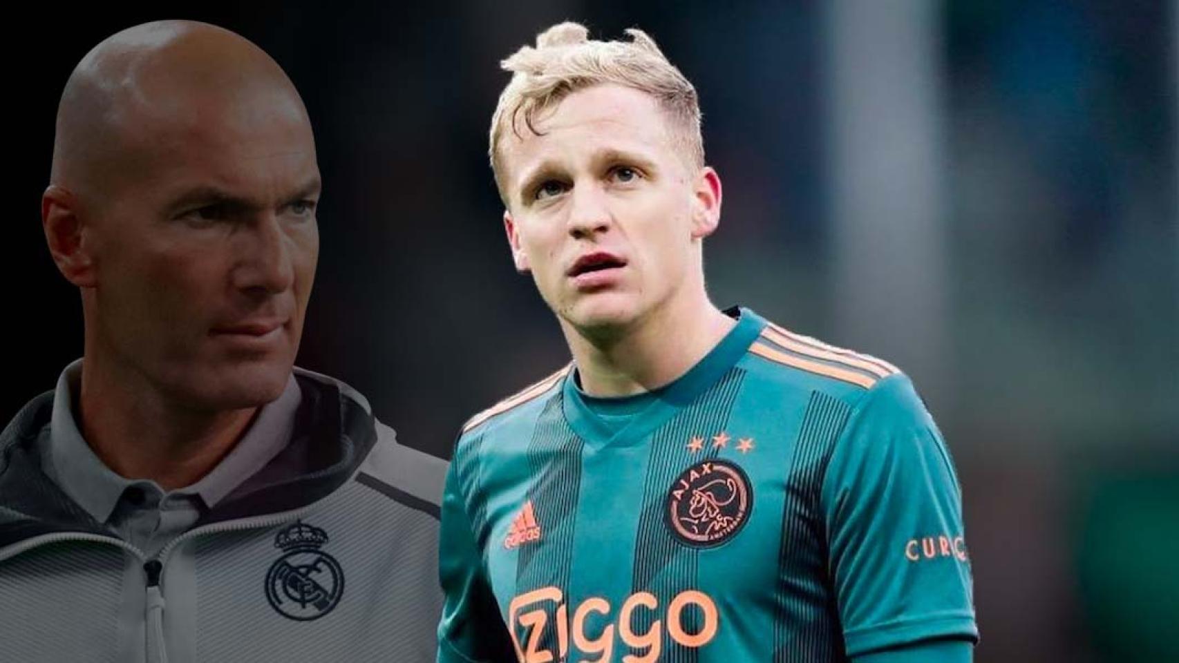 Van de Beek y Zidane