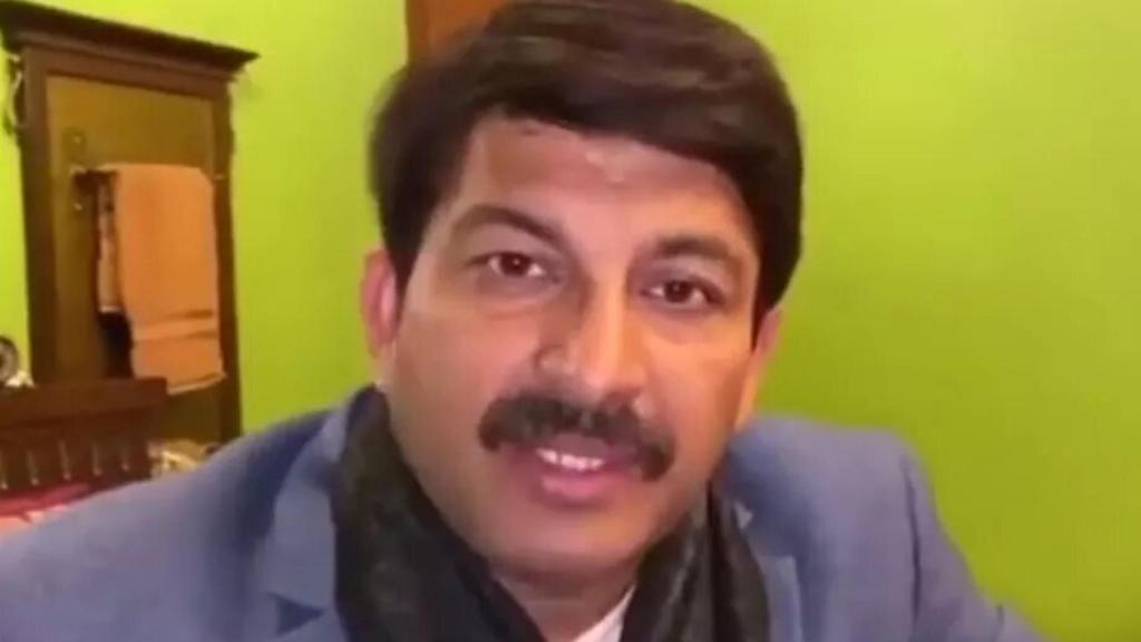 Manoj Tiwari, político indio que ha usado los llamados 'deepfakes'.