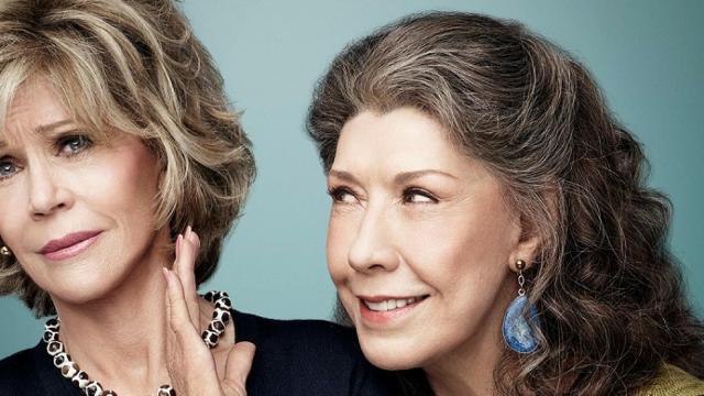 Jane Fonda y Lily Tomlin en 'Grace y Frankie'