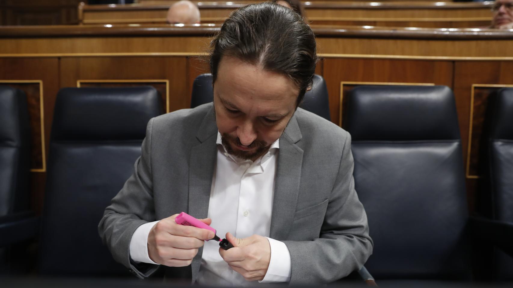 El vicepresidente segundo del Gobierno, Pablo Iglesias.