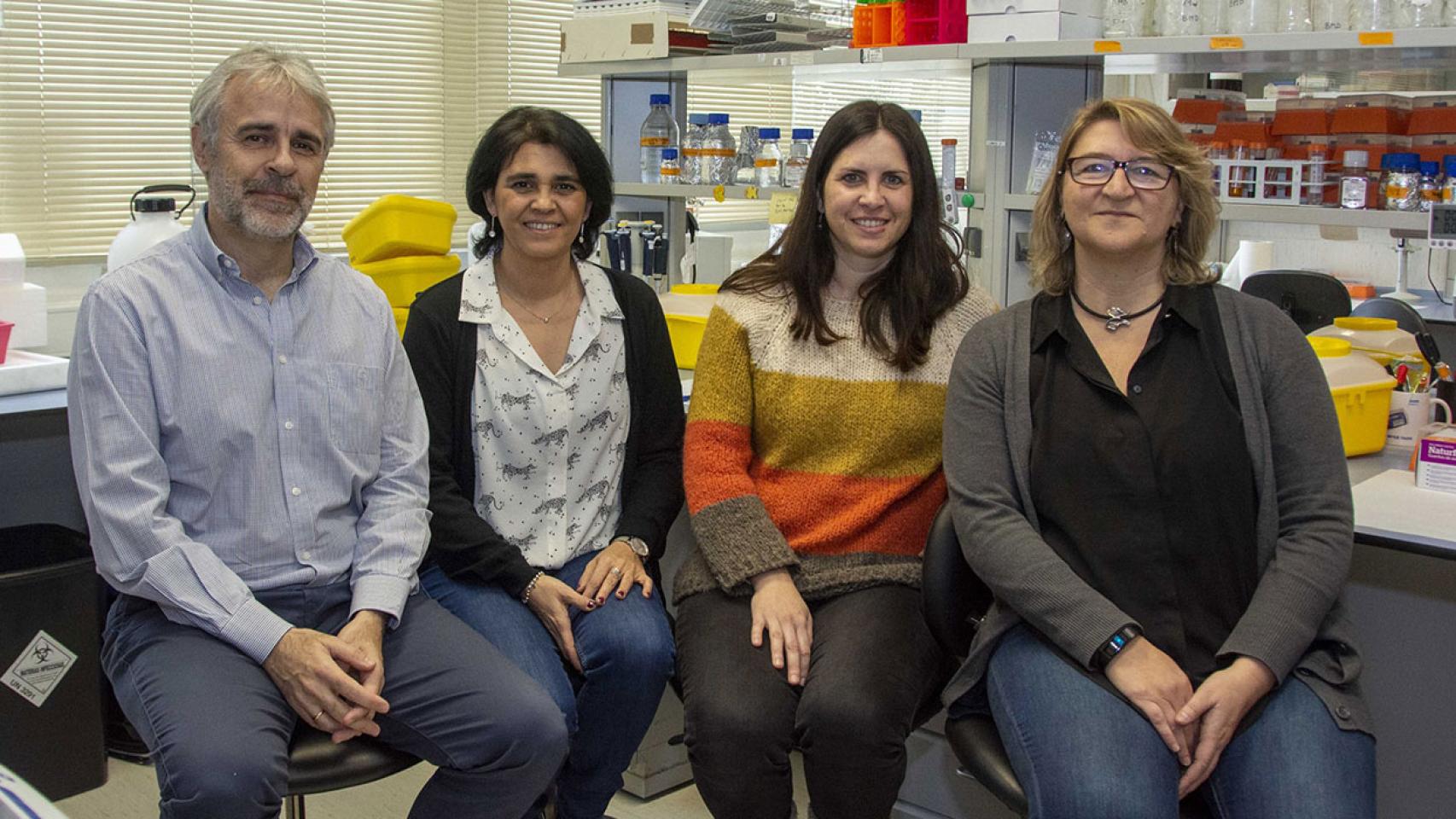 Equipo de investigación del Grupo de Genética Molecular del IIER-ISCIII