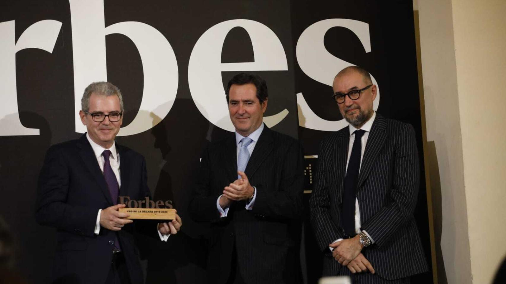 Pablo Isla, premio Forbes al CEO de la década.