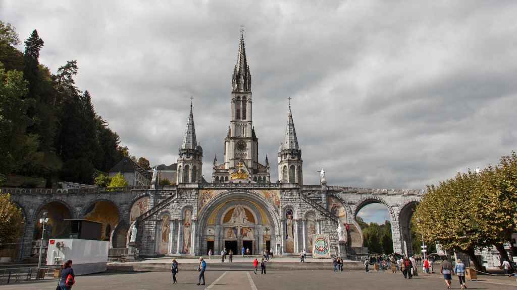 La Basílica de Nuestra Señora del Rosario.