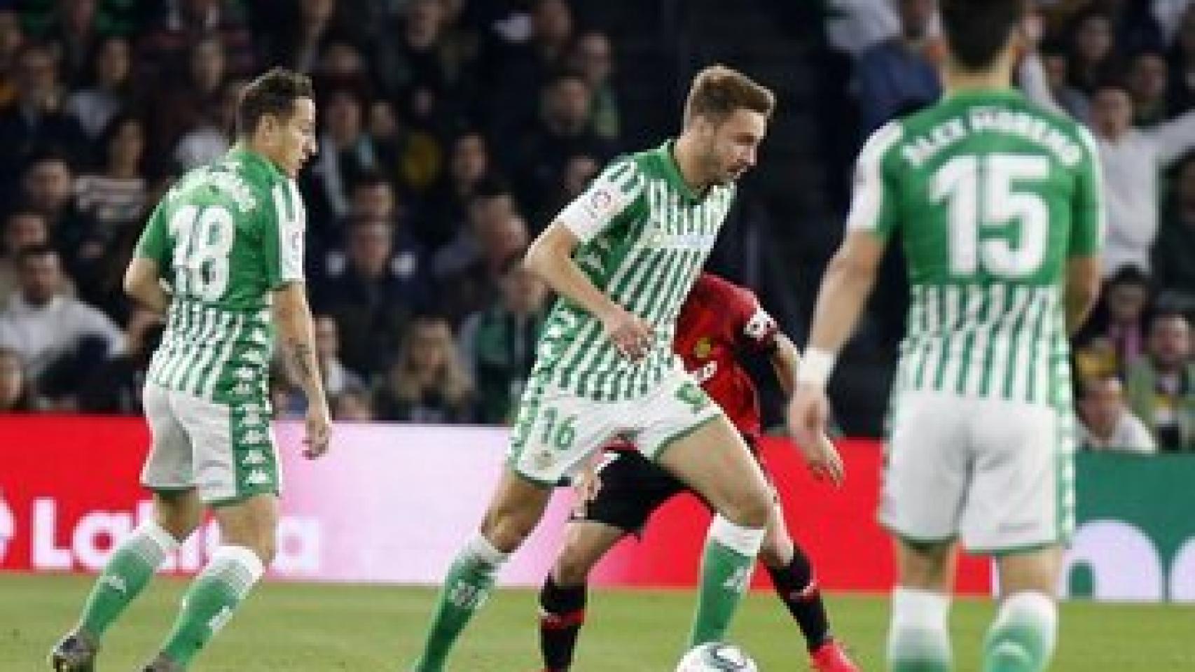 Loren Morón, durante el Real Betis - RCD Mallorca