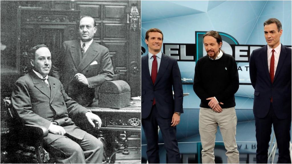 Los Machado y Casado, Iglesias y Sánchez.