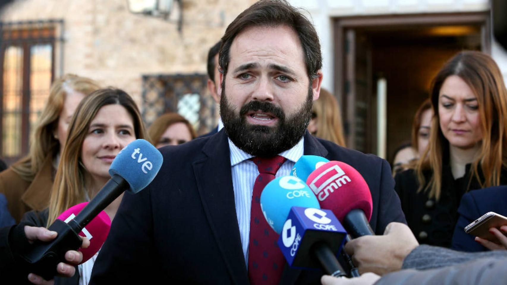Paco Núñez, presidente del PP de Castilla-La Mancha (Ó. HUERTAS)