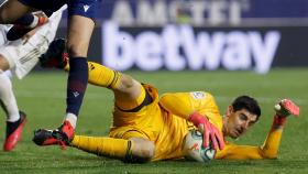 Thibaut Courtois, contra el Levante