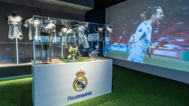 Sala de trofeos de la academia de Rafa Nadal