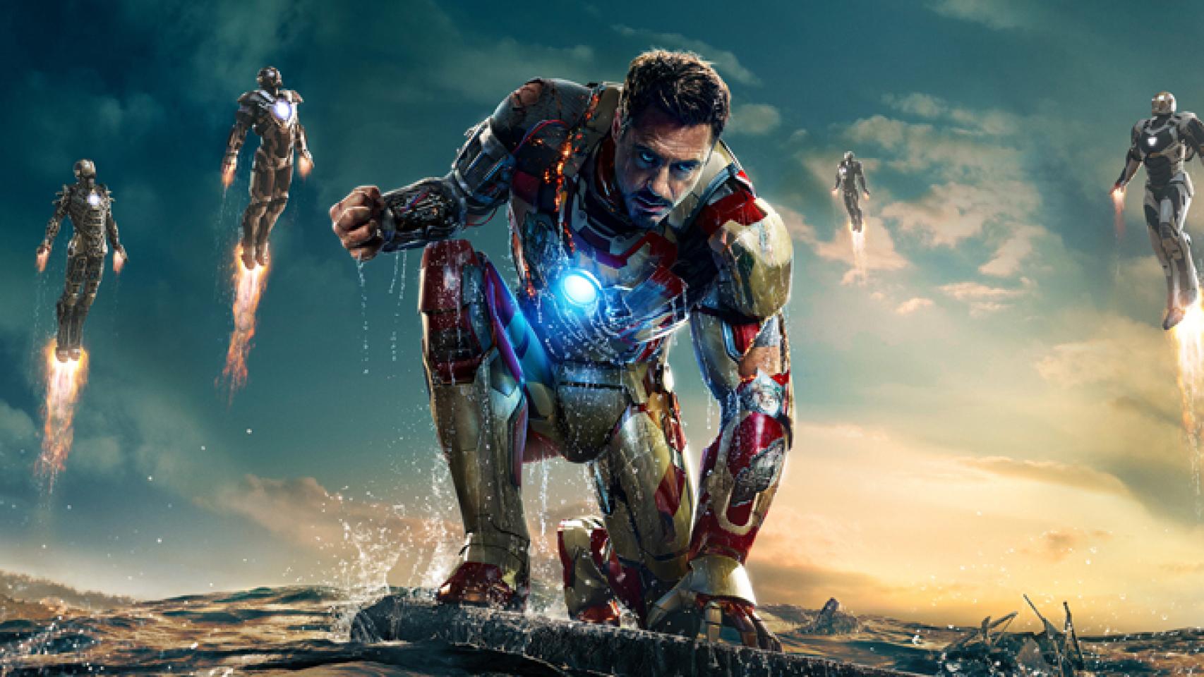Robert Downey Jr en 'Iron Man 3'