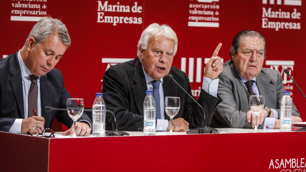 El expresidente del Gobierno, Felipe González.