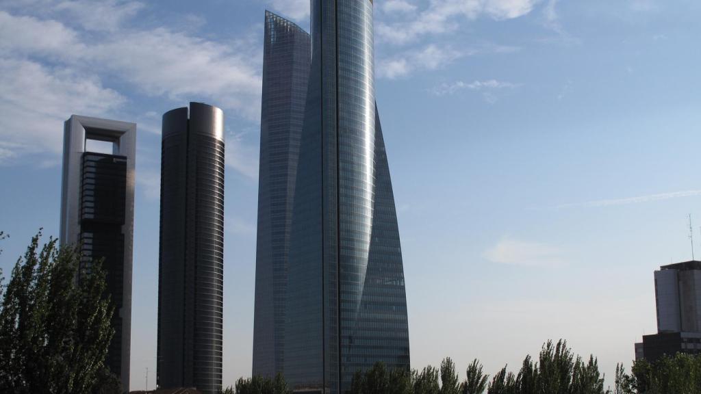 Imagen de las Cuatro Torres de Madrid.