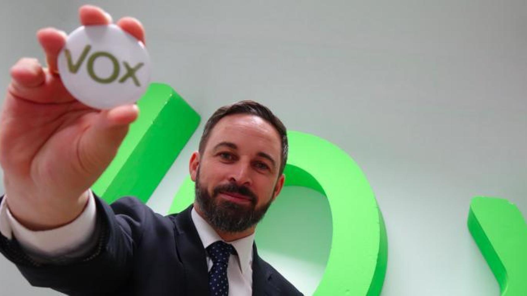 Santiago Abascal, líder de Vox./