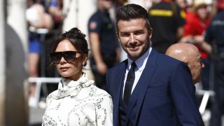 David y Victoria Beckham llegan a Valladolid