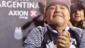 Diego Armando Maradona, con Gimnasia y Esgrima