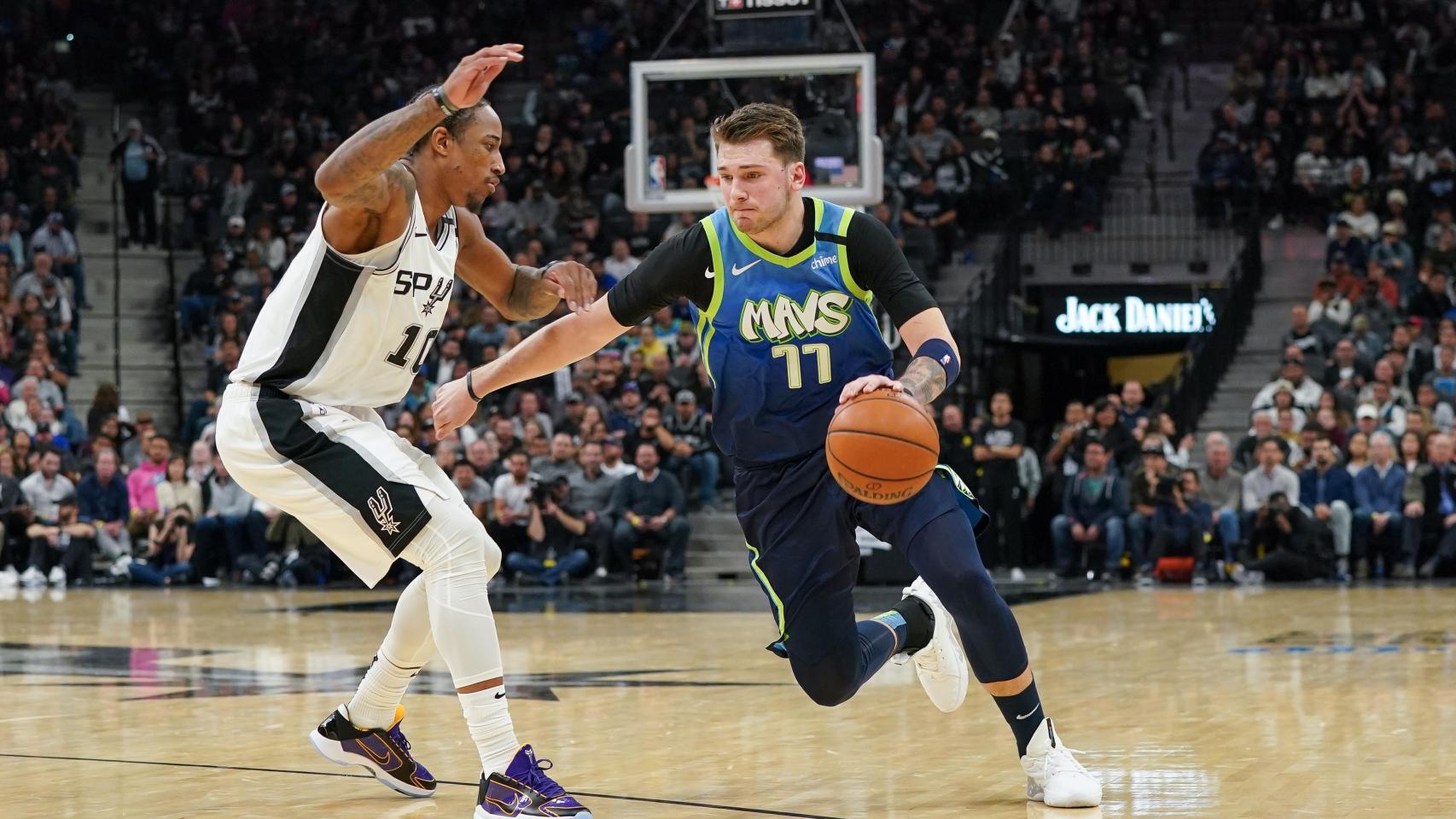 Doncic, con los Spurs