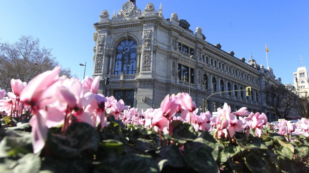 Fachada del Banco de España.