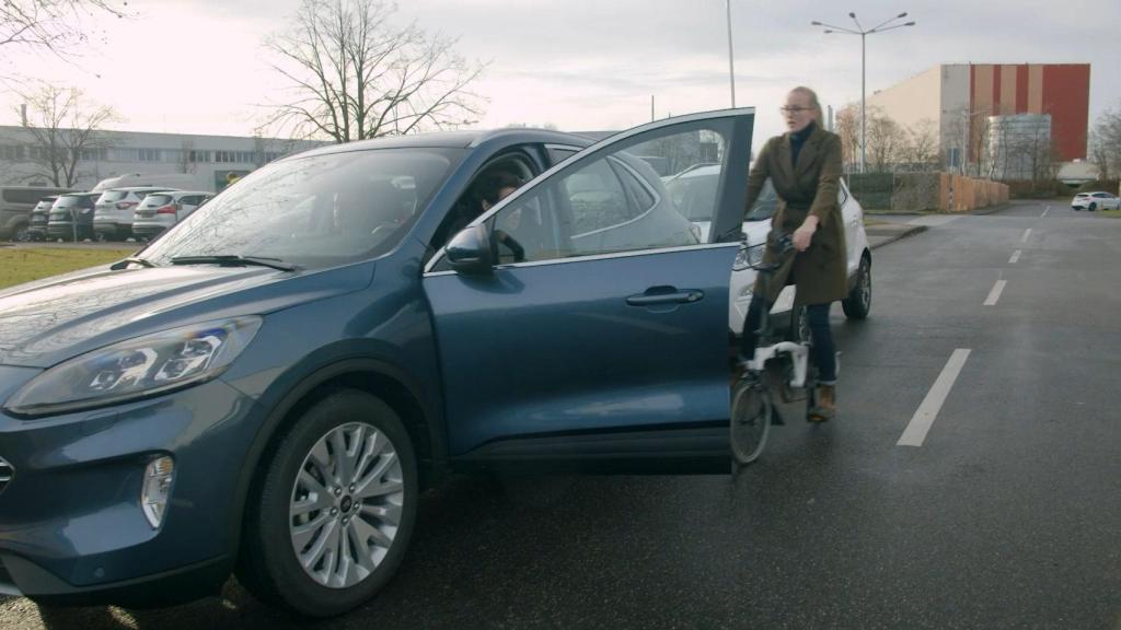 El sistema de Ford es capaz de detectar ciclistas antes de que sea tarde