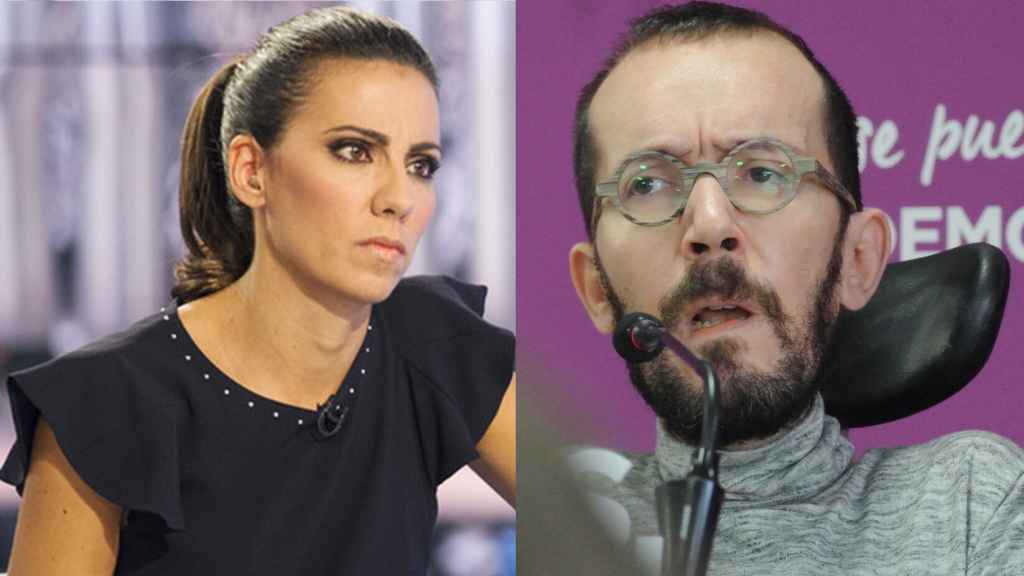 Ana Pastor y Echenique en un fotomontaje