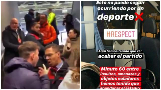 Las vergonzosas agresiones a la afición del Getafe en Holanda