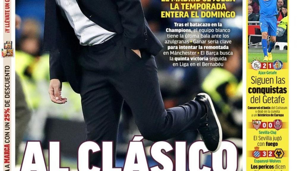 Portada MARCA (28/02/20)