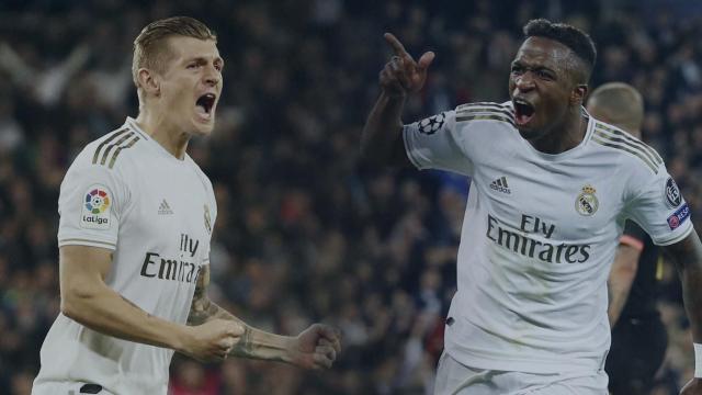 Kroos y Vinicius