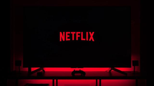 Netflix en un televisor.