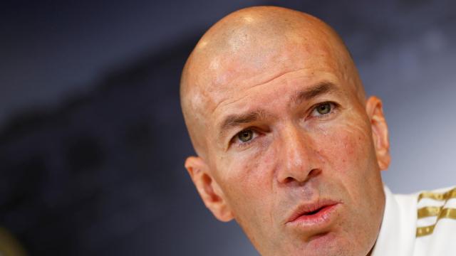 Zidane, en rueda de prensa