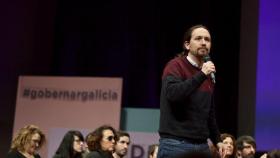 Pablo Iglesias este sábado en A Coruña