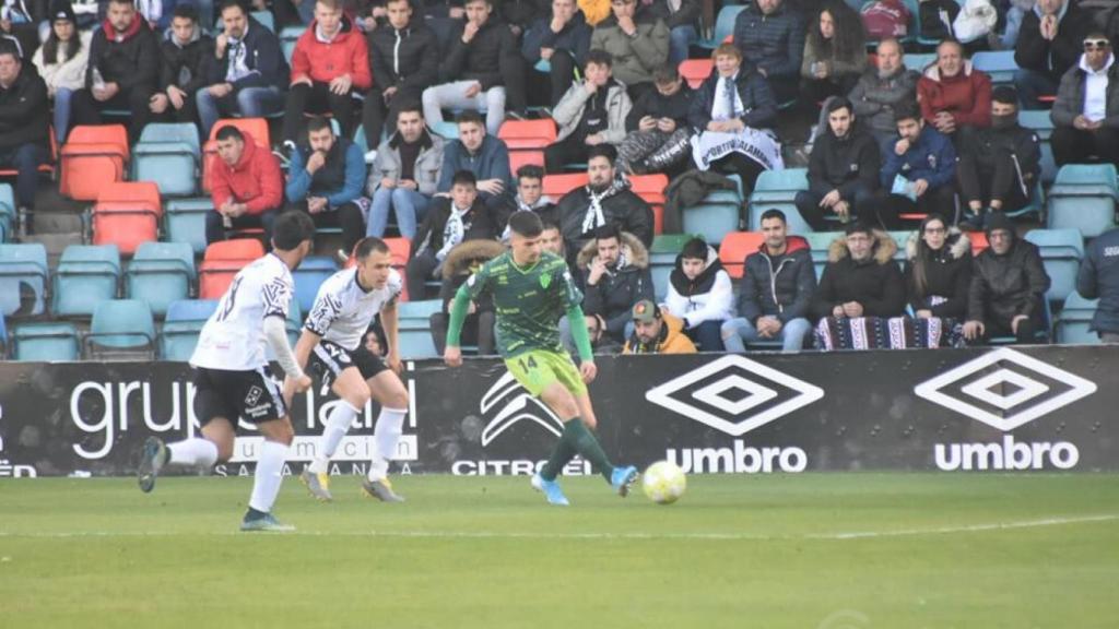 Un partido del Salamanca CF jugado en Helmántico