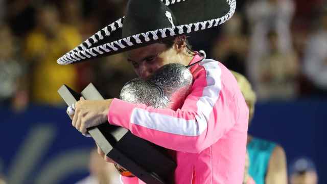 Rafa Nadal, tras ganar el Abierto de México