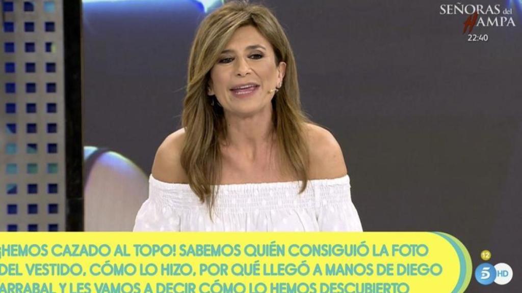 Gema ya ejerció como presentadora durante unos minutos el pasado verano.