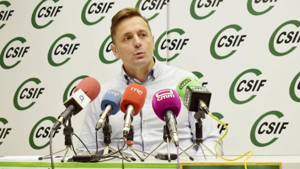 Carmelo Gómez, responsable de Prevención de Riesgos Laborales de CSIF Castilla-La Mancha