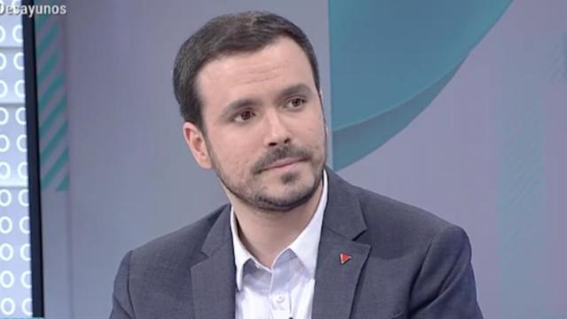 El ministro de Consumo, Alberto Garzón, este lunes en 'Los Desayunos' de TVE.