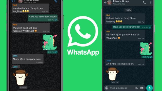 WhatsApp modo oscuro