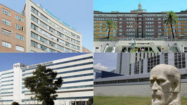 Los 25 mejores hospitales públicos de España en 2020.