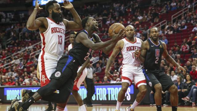 Patrick Beverley con Harden en la NBA