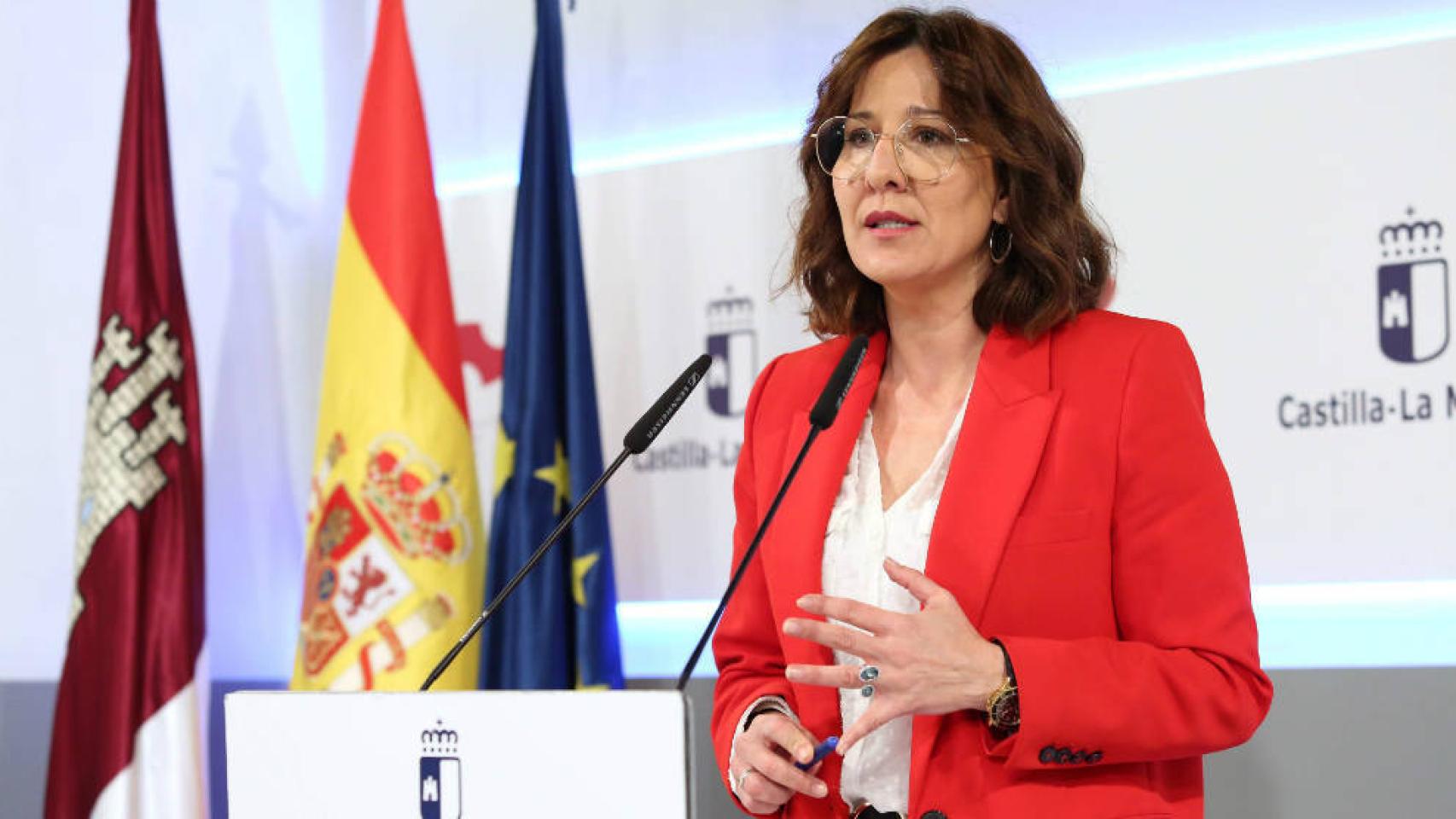 Blanca Fernández, portavoz del Gobierno de Castilla-La Mancha (Ó. HUERTAS)