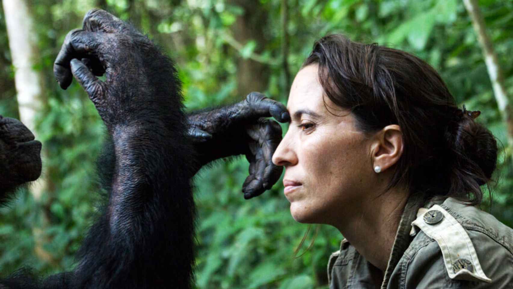 Rebeca Atencia, directora del Instituto Jane Goodall en el Congo
